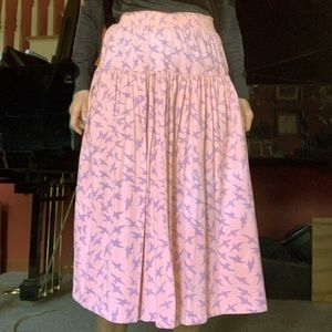 Nomadic Traders Cotton Knit Skirt M Mid-Calf